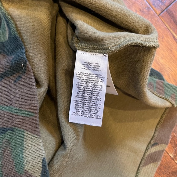 Polo Ralph Lauren Camo Camouflage Mens XXL Estate Rib 1/4 Zip Sweatshirt - Picture 6 of 10